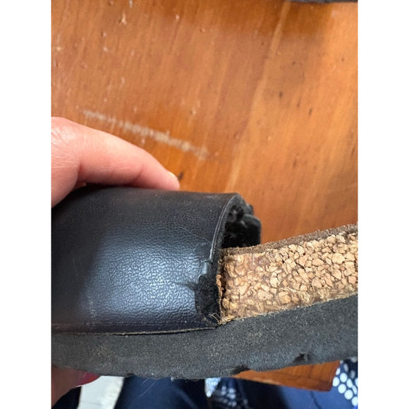 Birkenstock Black Arizona Sandals Size 9 - Picture 7 of 7